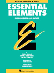 Essential Elements, Book 2 Mallet Percussion band method book cover